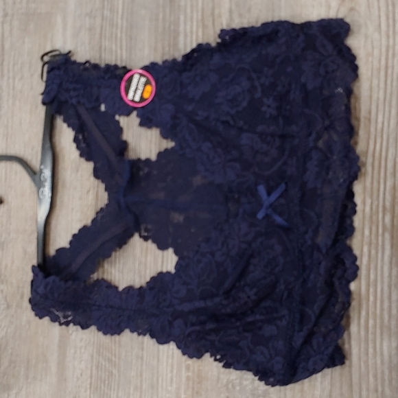 NWT Rene Rofe Unpadded Lace Bralette - Picture 1 of 2